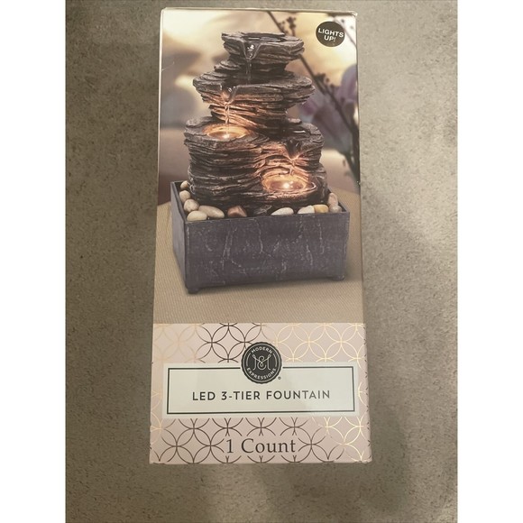 Modern Expressions LED 3-Tier Fountain Lights UP - Picture 8 of 9